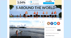 Desktop Screenshot of 5aroundtheworld.com